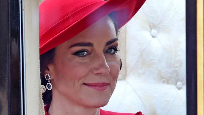 It looked like the Princess knew just how good she looked as she stepped out to support the King. Photo by Chris Jackson – WPA Pool/Getty Images.