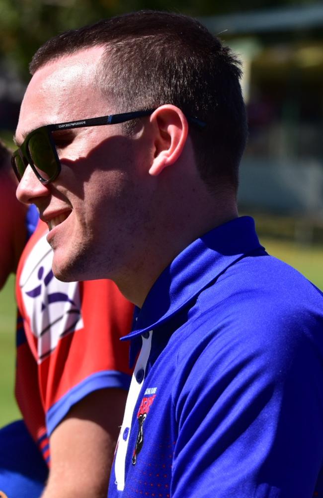 Redbank Plains Colts coach Tre Waltisbuhl. Picture: Bruce Clayton