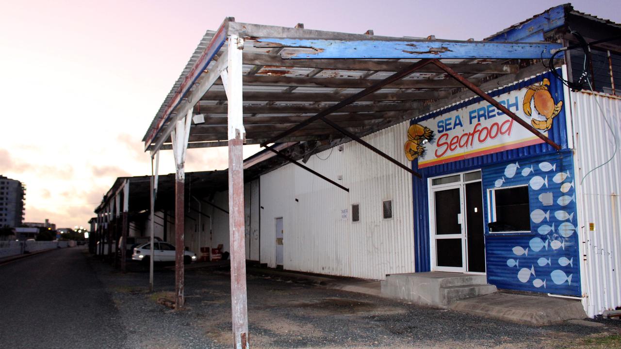 The original SeaFresh building along River St, Mackay has now been demolished and a public space will be developed in its place. Picture: Mackay Regional Council