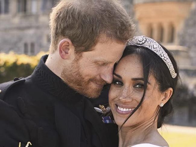 Prince Harry married American actress Meghan Markle in 2018. Picture: Netflix