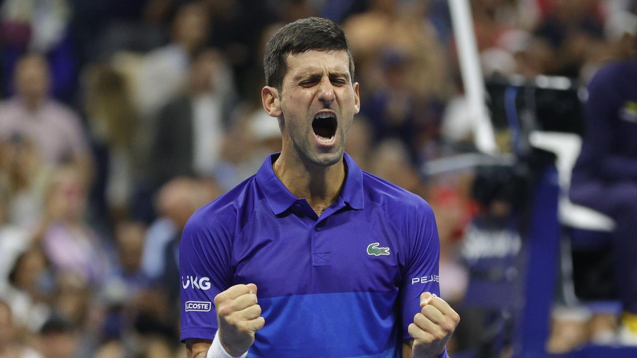 Novak Djokovic won’t play in the Australian Open. Picture: AFP Images