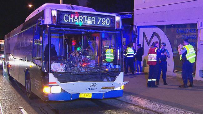 A woman, 29, is in an induced coma after being hit by a bus in Bondi. Picture: Daniel Shaw/SWA