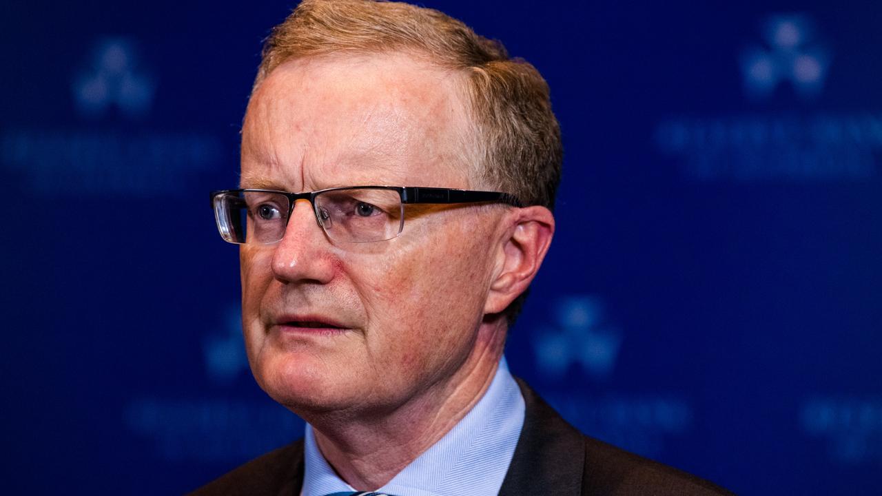 Australian Reserve Bank Governor Philip Lowe and other top bankers appear to be spooked by the Evergrande situation. Picture: James Brickwood/AFR News