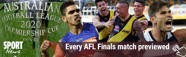 AFL finals promo for story embed.