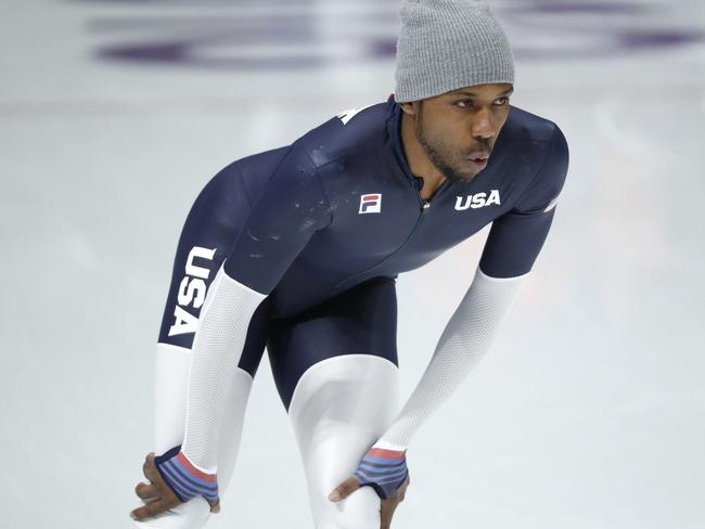 Shani Davis of the United States. Picture: AP