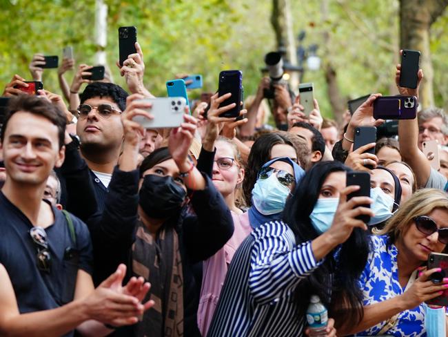 As many as 750,000 people are expected to queue to see the Queen lie in state. Picture: Getty