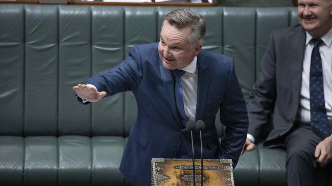 Climate Change and Energy Minister Chris Bowen. Picture: NCA NewsWire / Gary Ramage