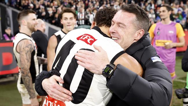 Craig McRae has turned the Pies around. Picture: Darrian Traynor/Getty Images