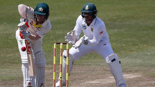 David Warner and Quinton de Kock were the centre of attention in Durban.