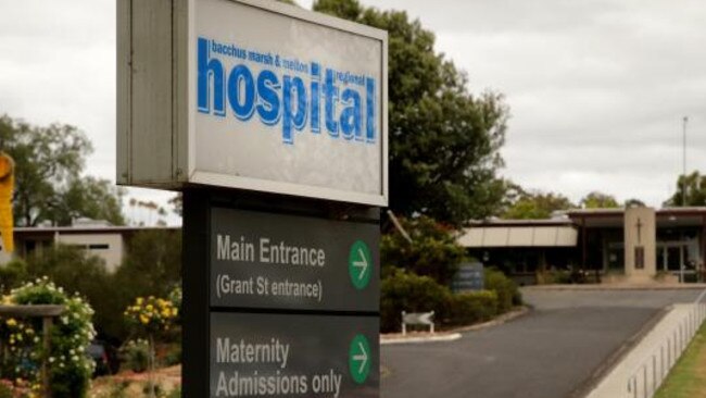 Bacchus Marsh Hospital has been embroiled in another legal controversy. Picture: supplied