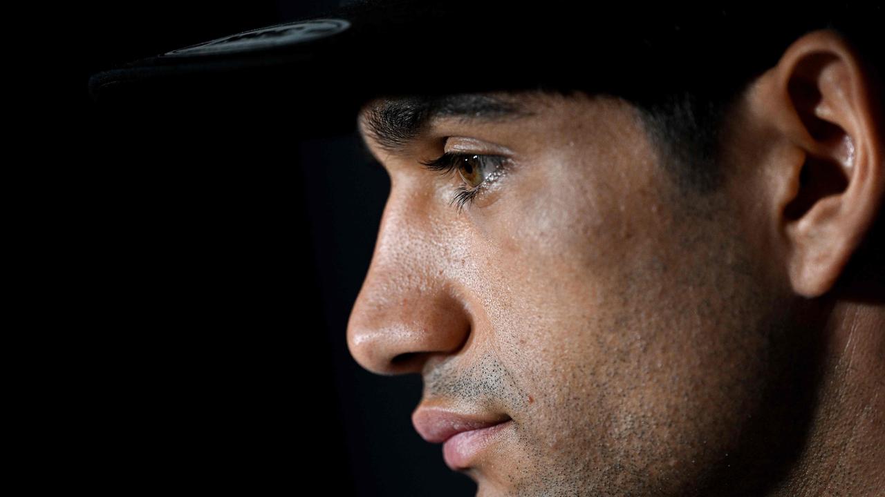 Ducati Spanish rider Jorge Martin attends a press conference ahead of the San Marino MotoGP Grand Prix at the Misano World Circuit Marco-Simoncelli in Misano Adriatico on September 5, 2024. (Photo by GABRIEL BOUYS / AFP)