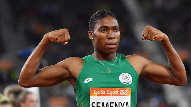 Caster Semenya. (AFP PHOTO/SAEED KHAN)