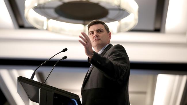 Paul Italiano of TransGrid at the CEDA lunch held at the Four Seasons Hotel in Sydney. Picture: Chris Pavlich