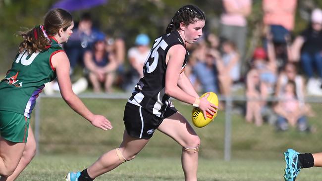 Action from Saturday's McDonaldâ€™s South East Queensland Youth Grand Finals played at Yeronga AFC. 2 September 2023. Picture, John Gass