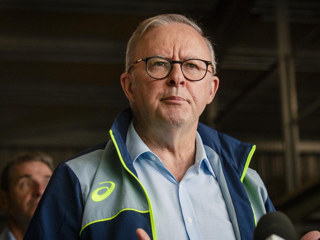Anthony Albanese will make a stop at Taree on Friday. Picture: NewsWire / Glenn Campbell
