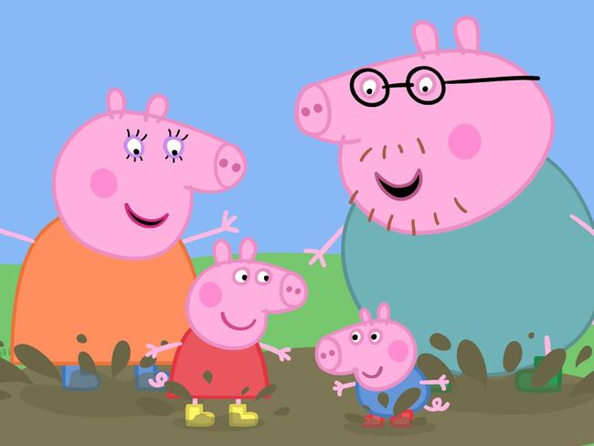 Peppa Pig and family, ABC. Picture: Supplied.