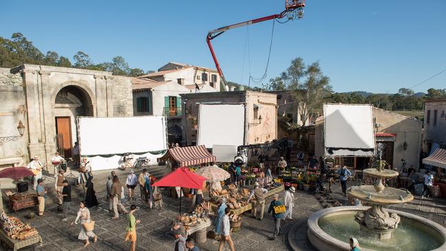 Village Roadshow Studios, Gold Coast on set of Aquaman. Picture: Jasin Boland