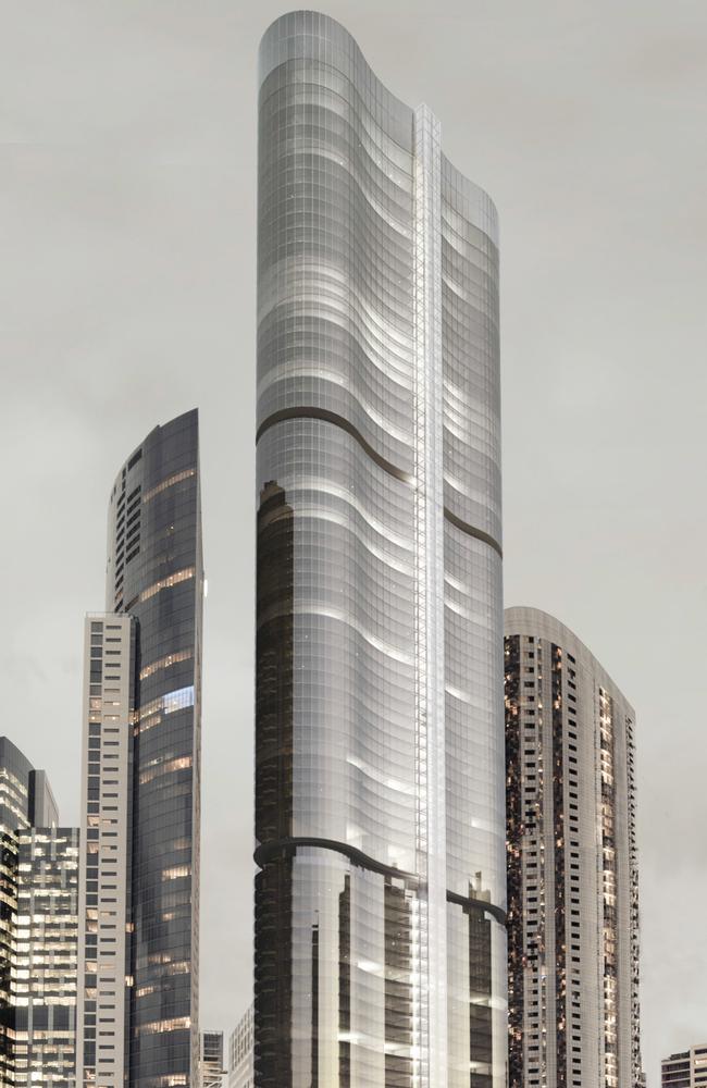 The proposed Queensbridge Tower would stand 84 levels.