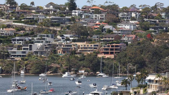 Not all the suburbs on the list were waterfront locations. Picture: David Swift/NCA NewsWire