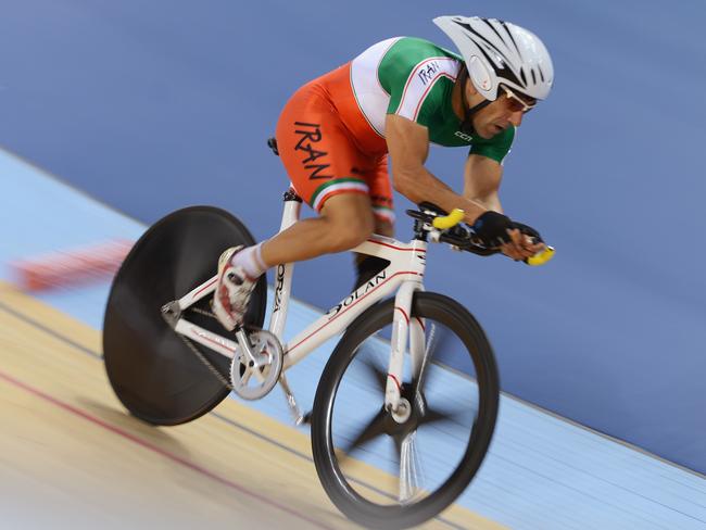 Bahman Golbarnezhad died as a result at the crash during the road race.