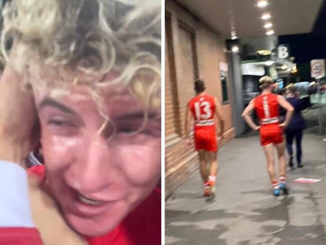 Sydney Swans young gun Chad Warner.