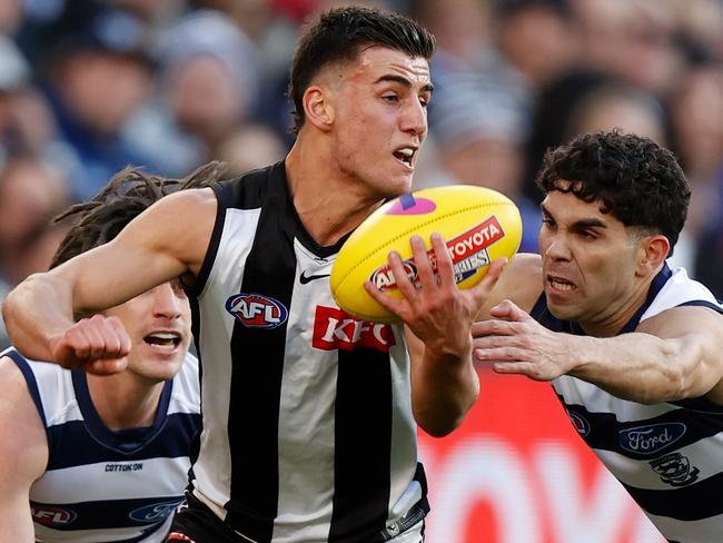 Could Craig McRae pull a surprise with Nick Daicos? Picture: AFL Photos/Getty Images