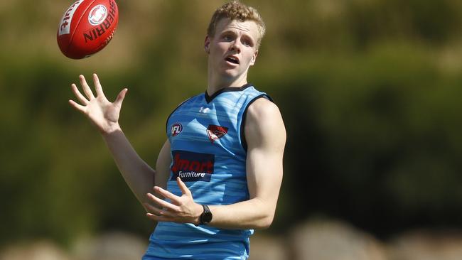 Former Essendon draftee Cody Brand impressed for Sunbury. Picture: Daniel Pockett