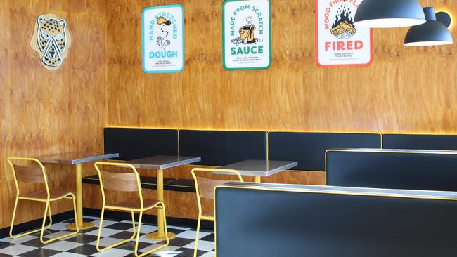 First look inside the new Sneaky Cheetah pizza shop in Campbelltown. Photos: About Media Group.