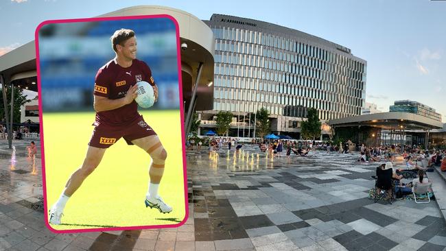 The first State of Origin will be screened for free at Tulmur Place on a massive TV next Wednesday night.