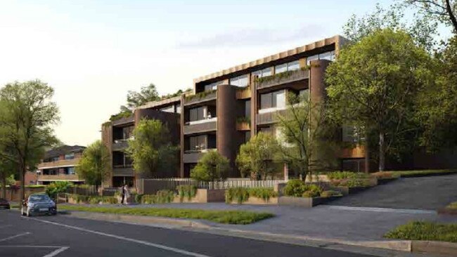 Artist impressions for 3-5 Morton Street, Wollstonecraft if the $17m proposal is approved.