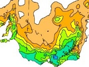 Rainfall totals. Picture: Bureau of Meteorology