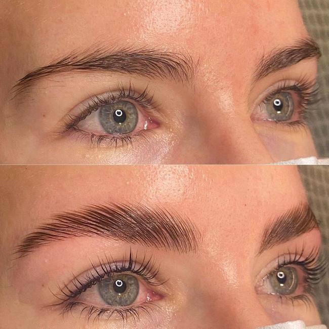 Lush Tan &amp; Brows supreme eyes package comes with brow lamination. Picture: Lush Tan &amp; Brows