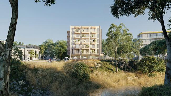 The six-storey building designed by Grieve Gillett Architects for Richmond St. Picture: Forum