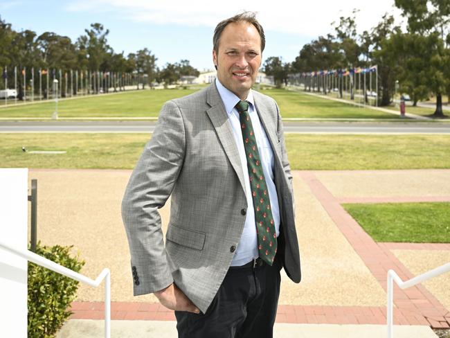 CANBERRA, AUSTRALIA, NewsWire Photos. OCTOBER 25, 2023: New National Farmers Federation president David Jochinke at Old Parliament House in Canberra. Picture: NCA NewsWire / Martin Ollman