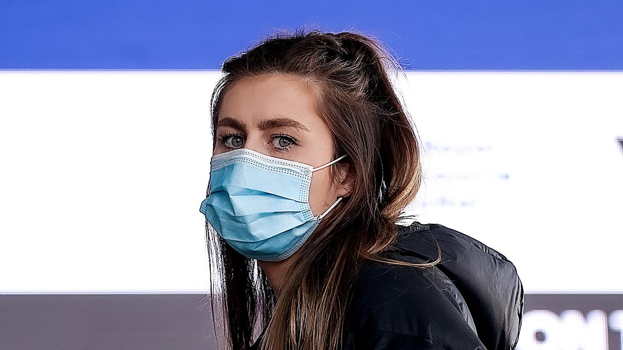 South Australia is offering free masks in a bid to get people to cover up as a fourth wave of Covid-19 sweeps across the nation. Picture: NCA NewsWire / Ian Currie