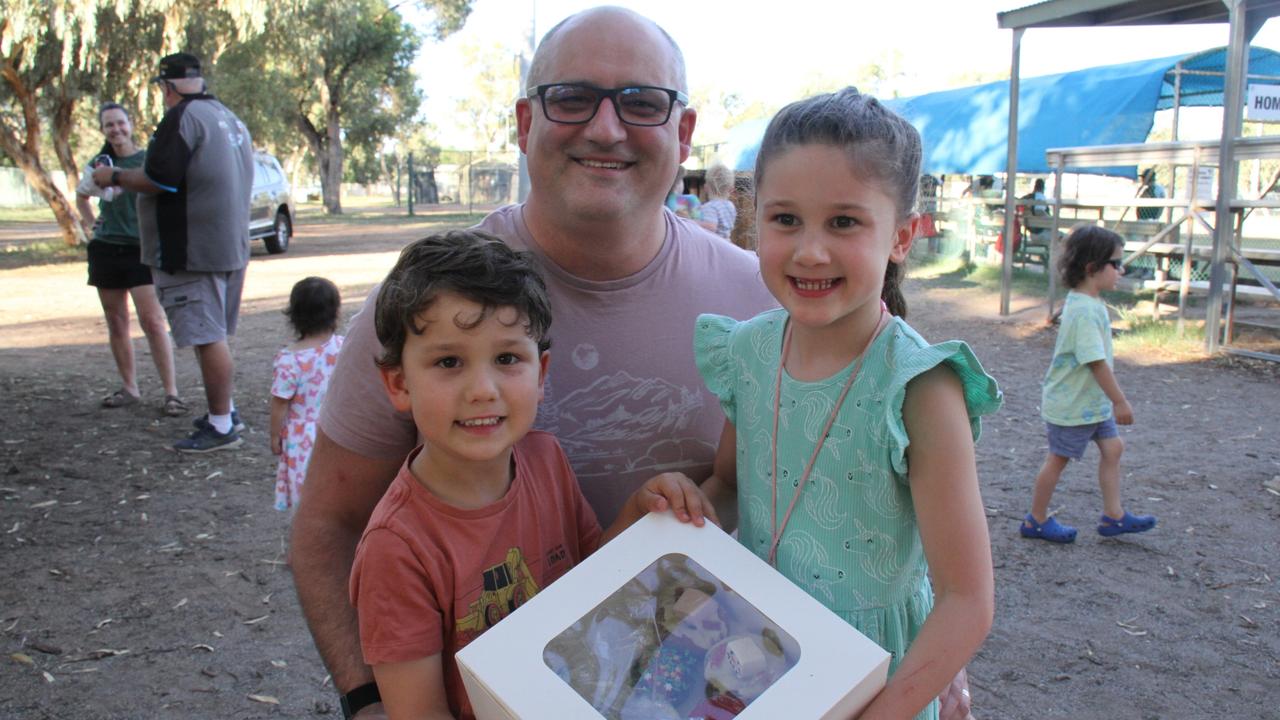 George, Ruby, and Stephen Hunter. Picture: Gera Kazakov