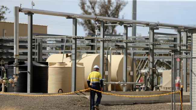 A new report has found that the Santos Narrabri Gas project will help states facing gas shortages. Picture: Nathan Edwards