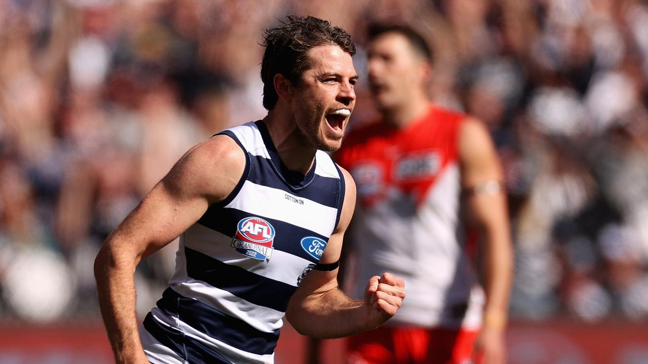 Geelong star Isaac Smith. Picture: Cameron Spencer