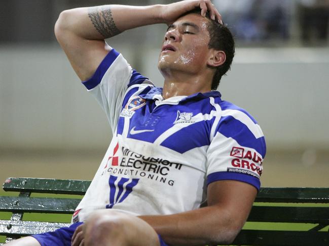 Things started to unravel for Williams while playing at the Bulldogs. Picture: Adam Pretty/Getty Images