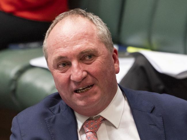 CANBERRA, AUSTRALIA - NewsWire Photos JUNE 24 2021: Deputy Prime Minister of Australia Barnaby Joyce during Question Time at Parliament House in Canberra. Picture: NCA NewsWire / Martin Ollman