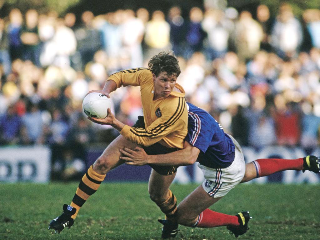 It still irks the Wallabies of the time that they had to play France at Concord. Picture: Rusty Cheyne/Allsport/Getty Images/Hulton Archive