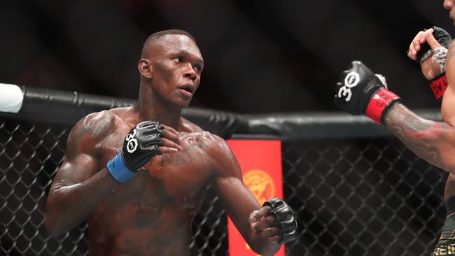 Adesanya will do some deep diving into Strickland. Picture: Alejandro Salazar/PxImages/Icon Sportswire/Getty Images