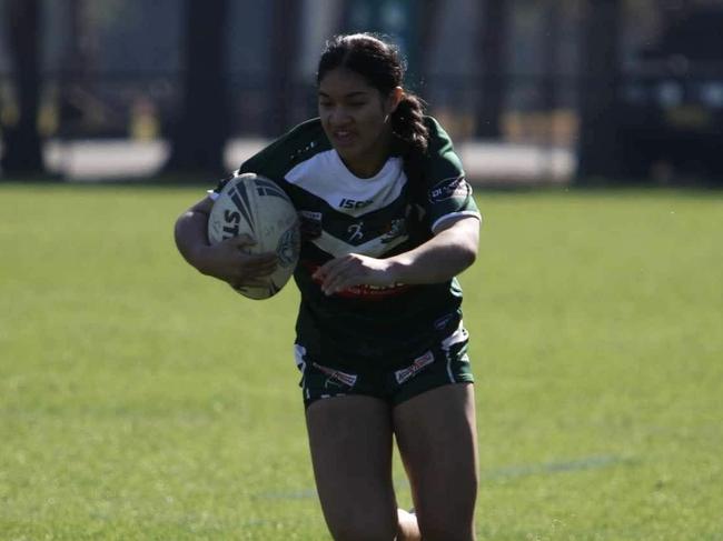 Julie Notise is a talent from St Marys. Picture: St Marys Rugby League