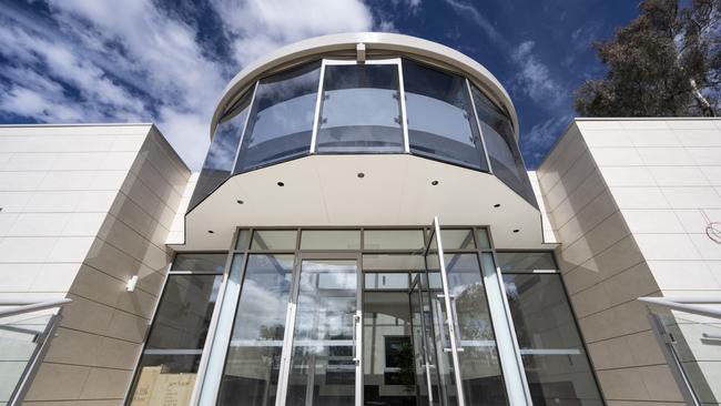 A view of the Russian Embassy construction site in Yarralumla, in Canberra. Picture: NCA NewsWire / Martin Ollman