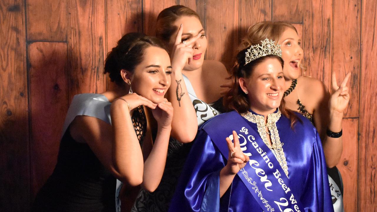 Beef Week queen entrants last year.