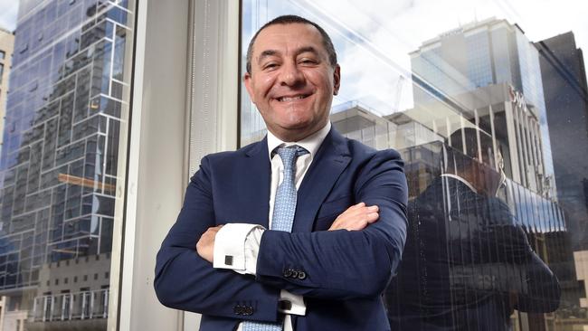 Hostplus chief executive David Elia says from August 1, his executive and senior leaders will be returning to the office four days a week. Picture: NCA NewsWire/Nicki Connolly