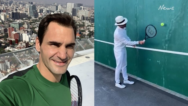 Roger Federer's interesting way to beat the boredom during self-isolation