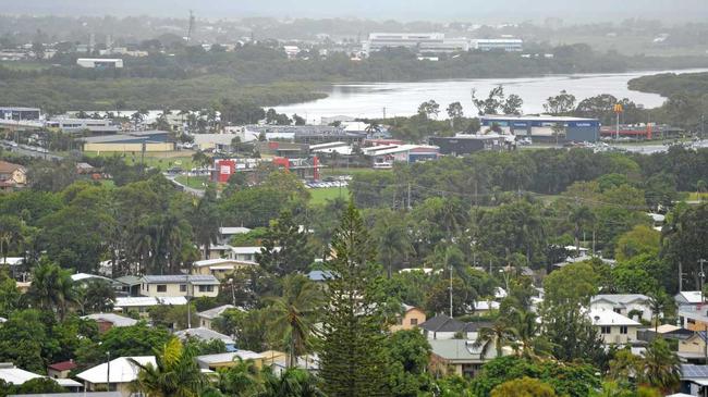 Mackay Real Estate Feature - Looking south west towards hospital and Pioneer River. Picture: Tony Martin