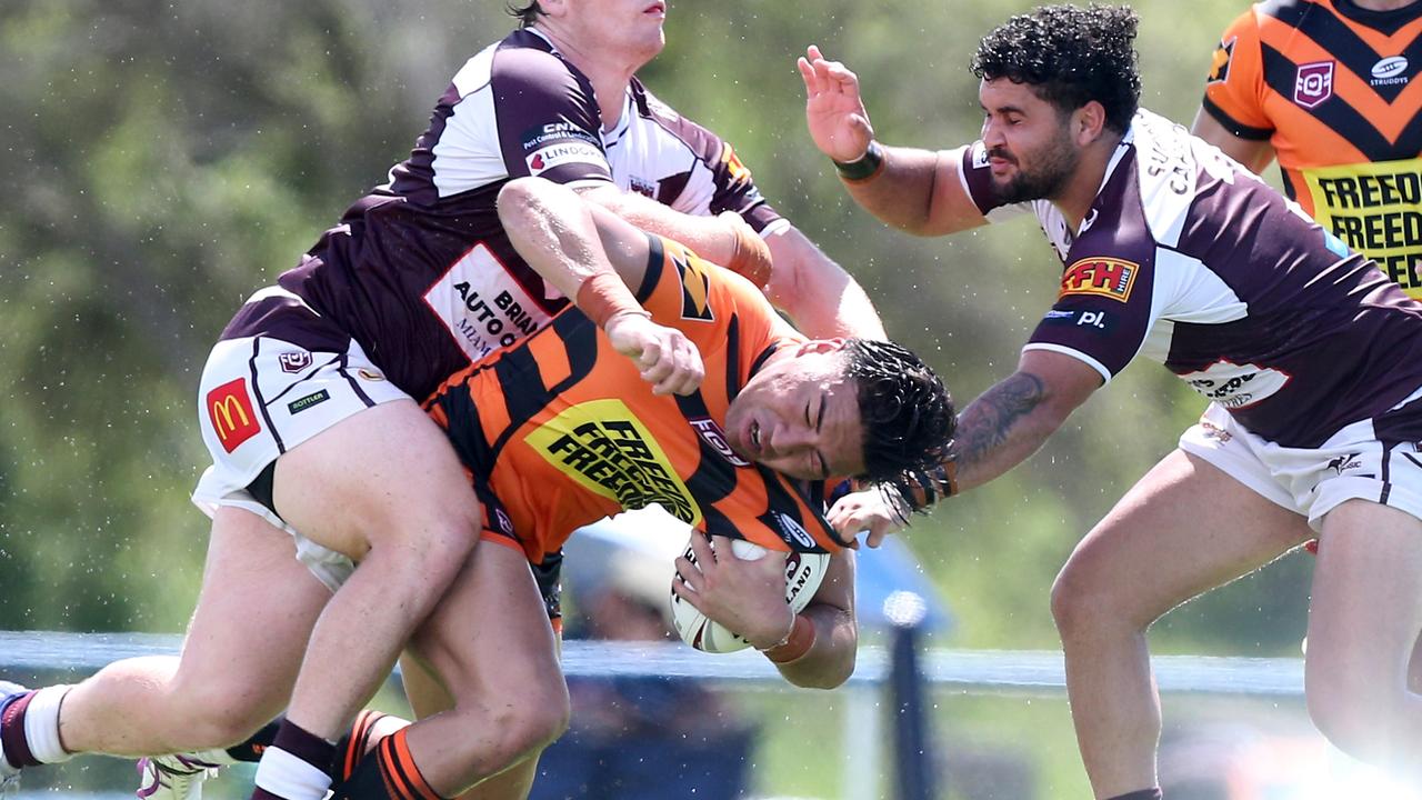 Photos from the opening round of the RLGC A-Grade 2022 season at Tugun RLFC. Southport vs Burleigh. 27 March 2022 Bilinga Picture by Richard Gosling