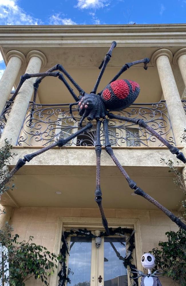 A home on Chaudenay Mews, Ocean Grove was voted the house with the best Halloween decorations.